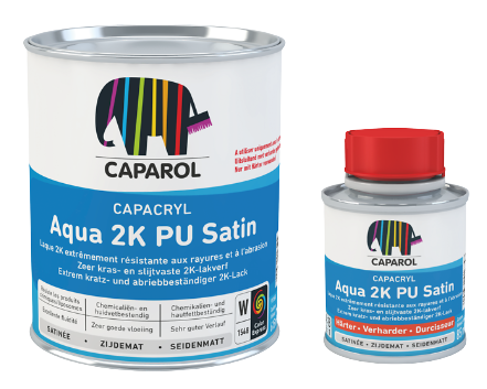 CAPACRYL AQUA 2K PU SATIN (A+B) - BW - 1L