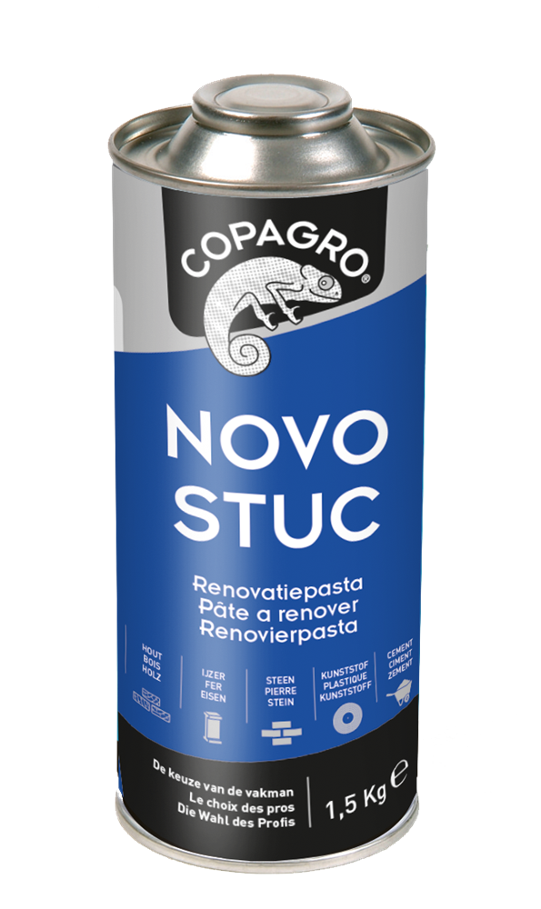 |NSTW| COPAGRO NOVOSTUC BLANC PATE + DURCISSEUR 830ML