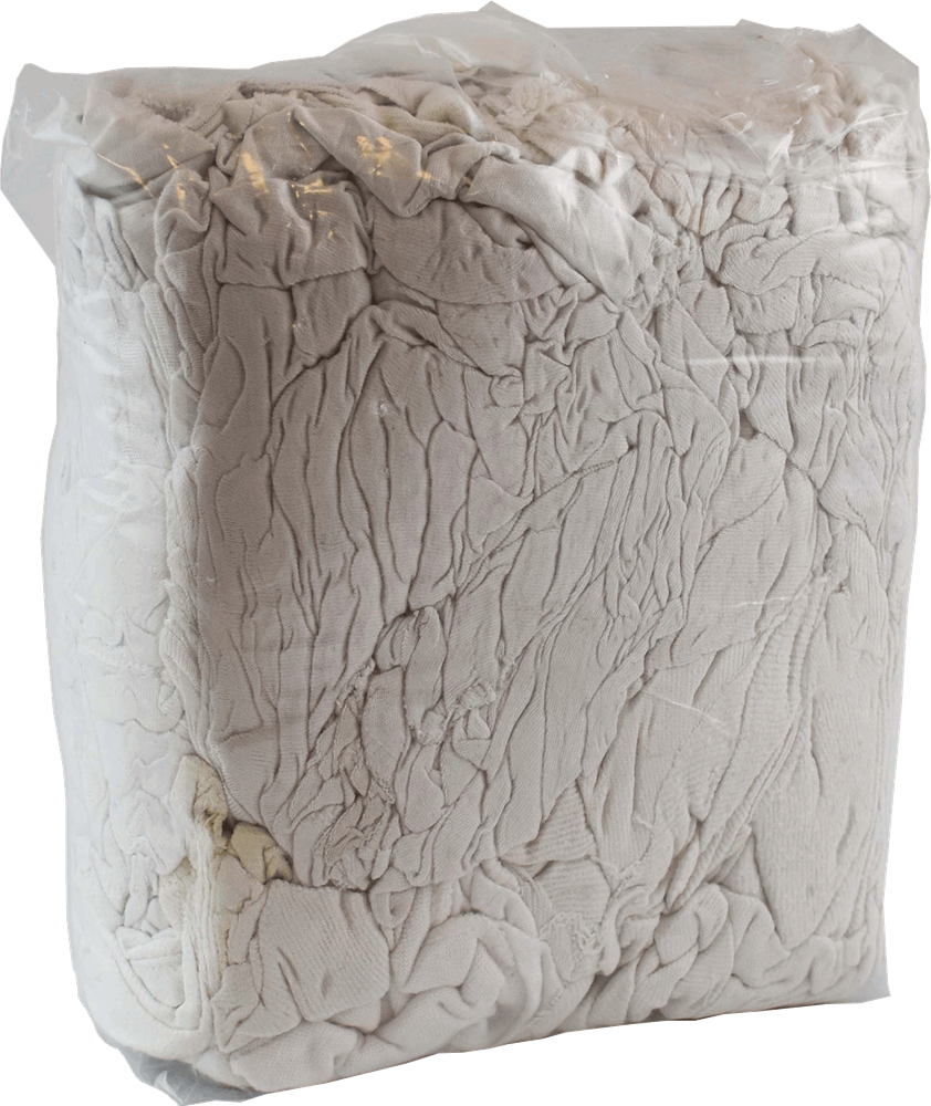 |VOD1| CHIFFONS EN COTON BLANC 1 KG