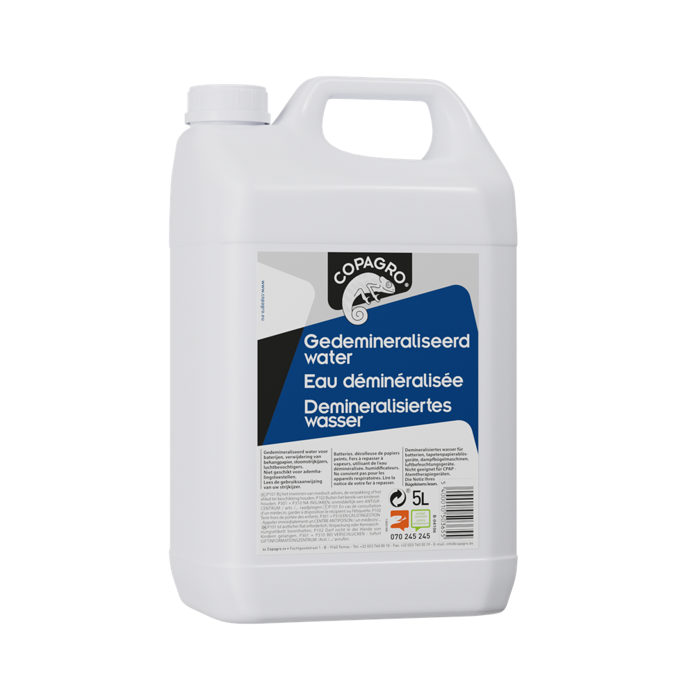 |CHDEMI5| COPAGRO EAU DEMINERALISEE 5L