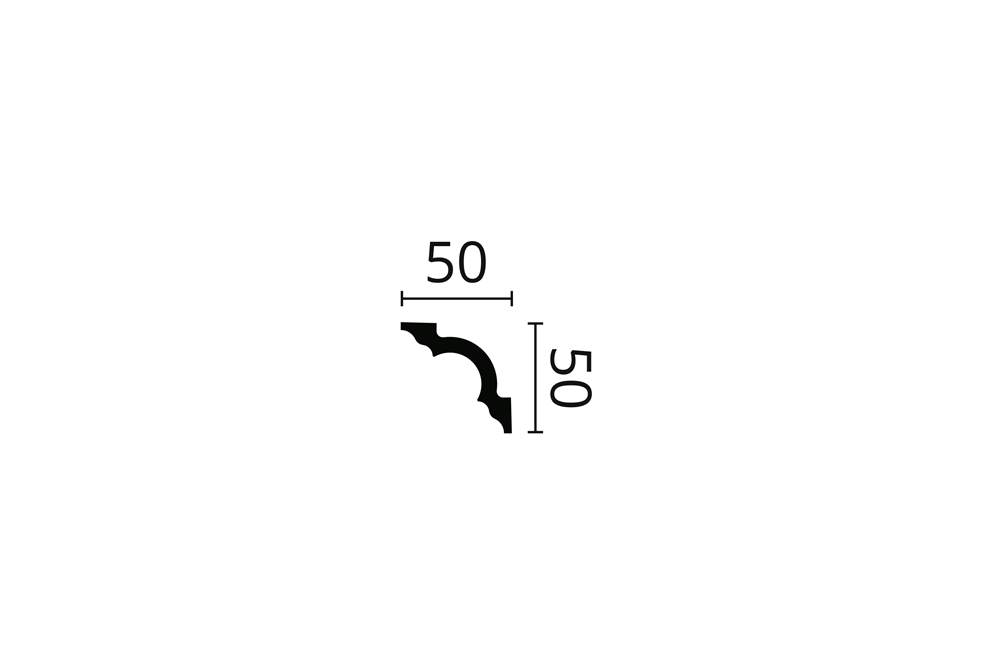 |A2| NMC NOMASTYL PLUS MOULURES A2 50X50MM 2M