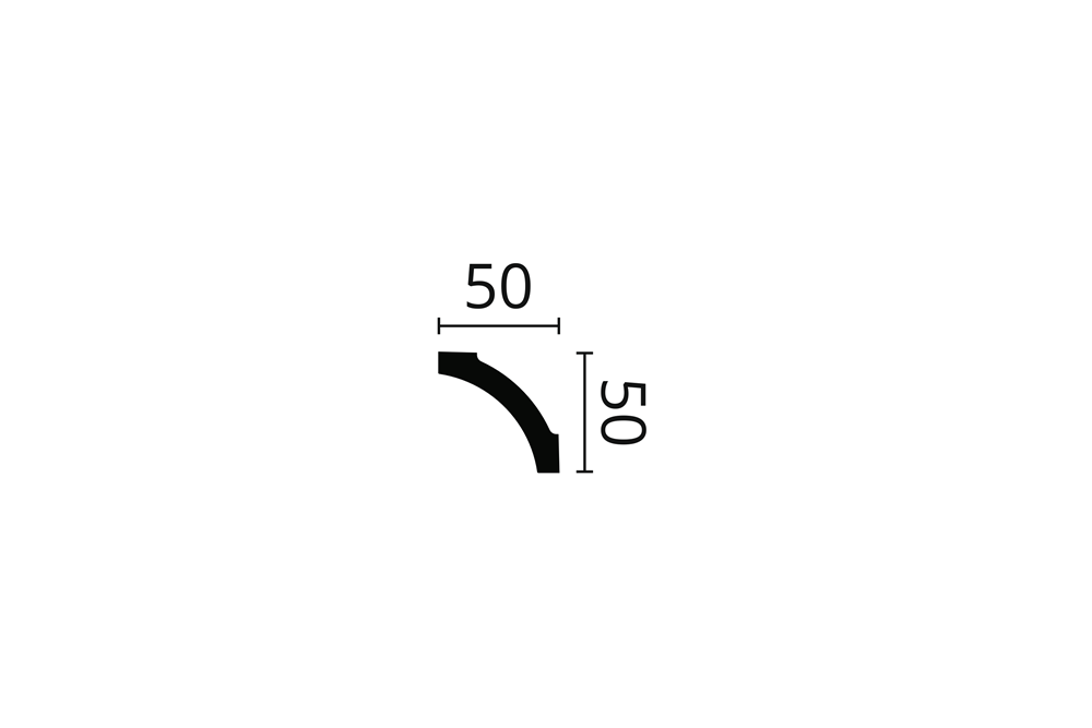 NMC NOMASTYL PLUS MOULURES B5 50X50MM 2M