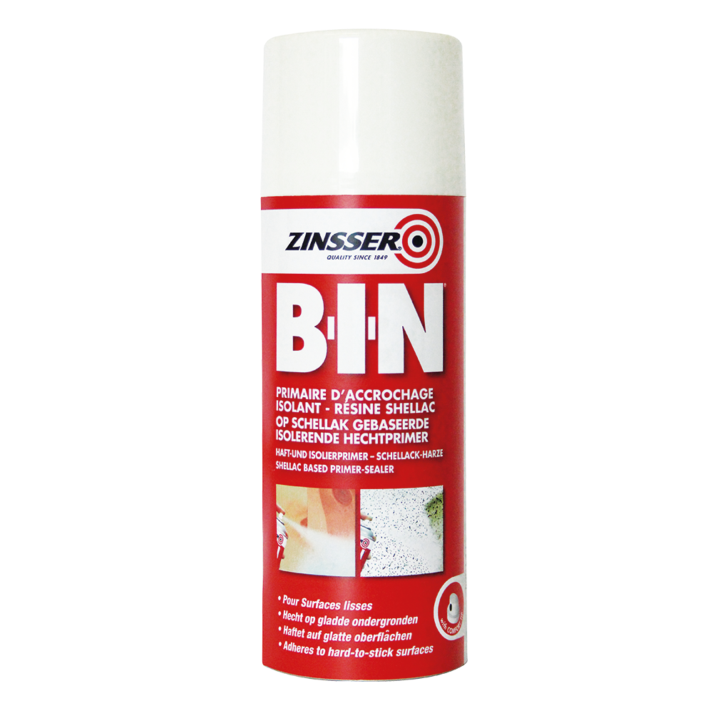 |851.AE.0.4| ZINSSER BIN - BLANC- 400ML