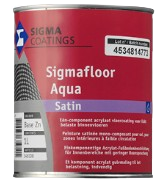 |345108| SIGMAFLOOR AQUA SATIN BASE ZN 1L