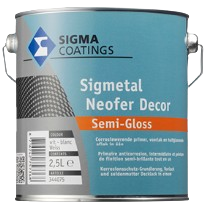 |398805| SIGMETAL NEOFER DECOR SEMI-GLOSS NOIR 0,5L