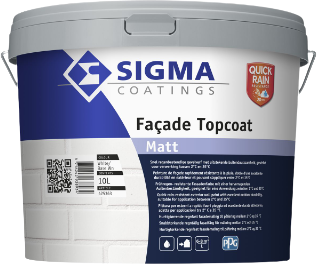 [425363] SIGMA FACADE TOPCOAT MATT - BLANC/BASE WN - 10L