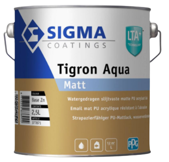 |434280| SIGMA TIGRON AQUA MATT WHITE/BASE WN 1L