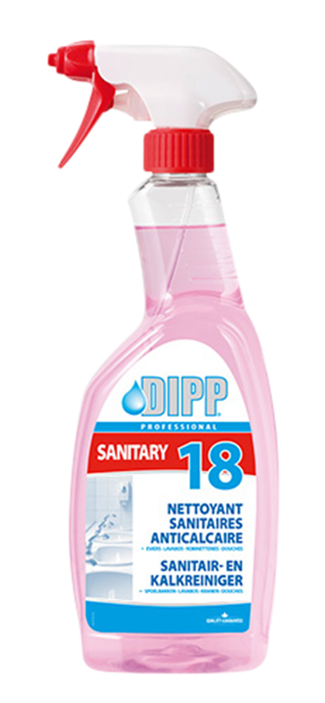 |1897| DIPP 18 NETTOYANT SANITAIRES ANTICALCAIRE SPRAY