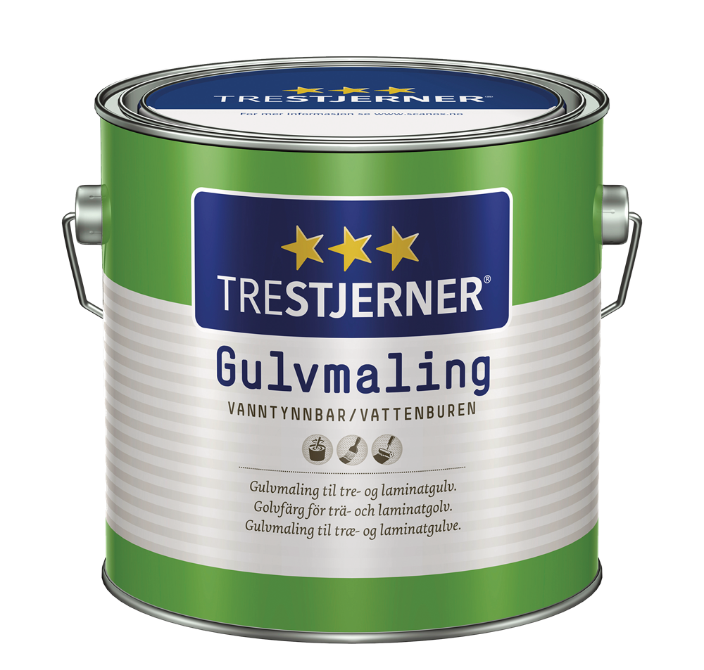 TRESTJERNER GULVMALING  A BASE  3 L