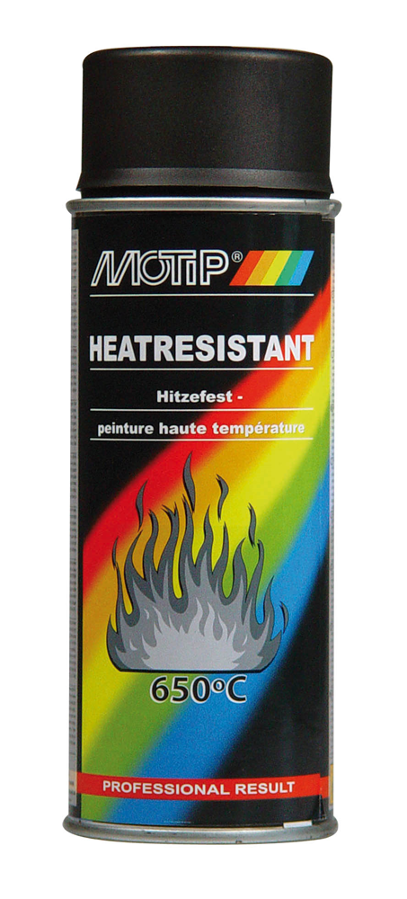 |MOT04031| MOTIP 04031 SPRAY HAUTE-TEMPERATURE NOIR - 400 ML