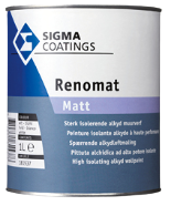 SIGMA RENOMAT MATT - BLANC  - 5L (copie)