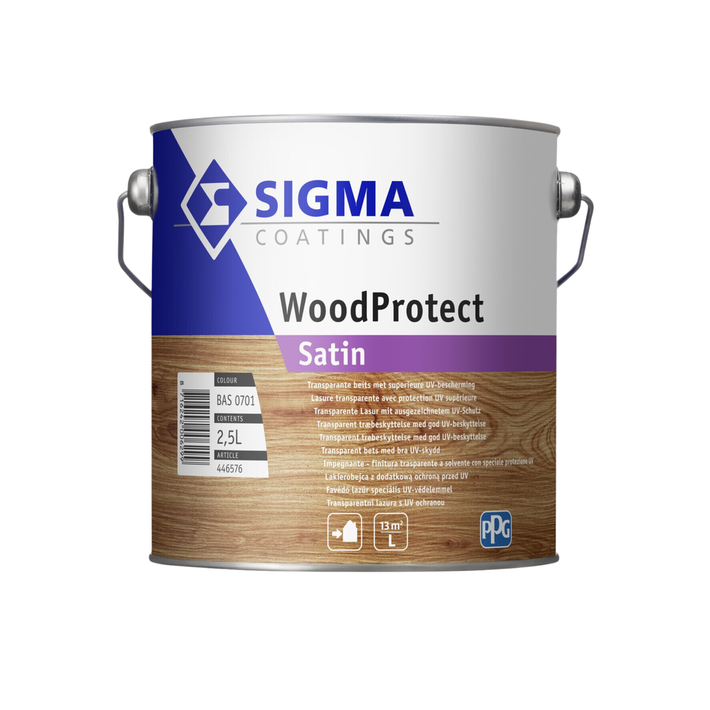 SIGMA WOODPROTECT SATIN SB - BASE 1701 - 2,5L