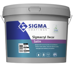 [466970] SIGMACRYL DECOR SATIN BASE WN - 5L