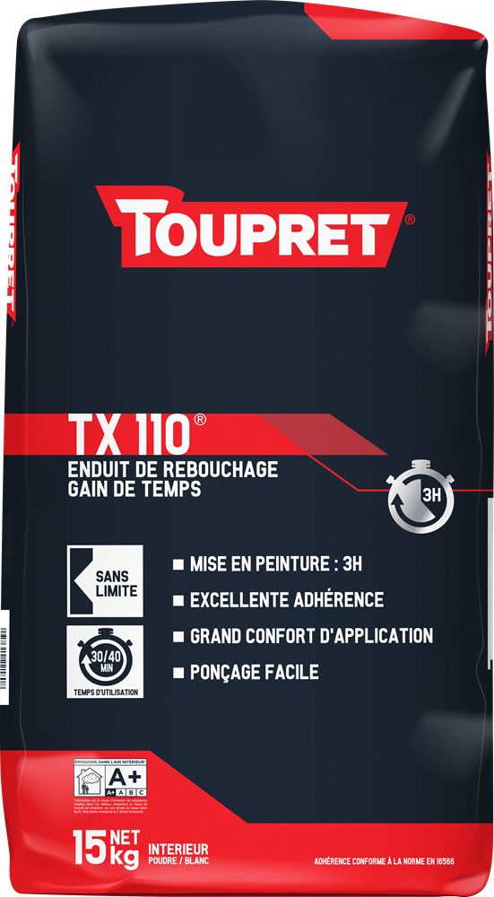 |REB915D| TOUPRET TX110 ENDUIT EN POUDRE 1 X15KG