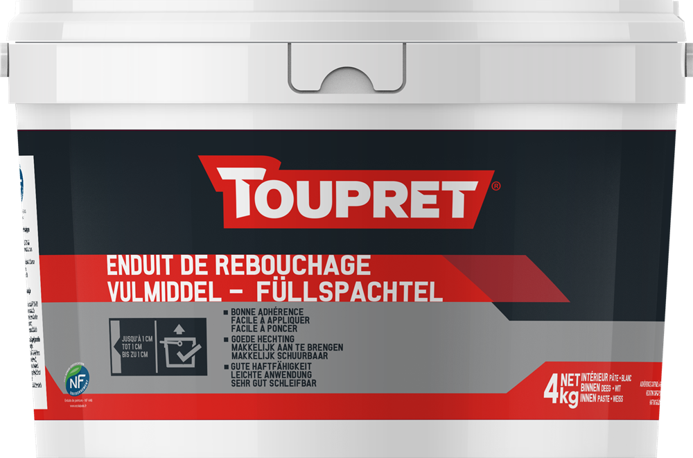 |REDLP04D| TOUPRET REDLIGHT ENDUIT EN PATE 4L