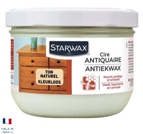 [000054] |40005| CIRE ANTIQUAIRE PATE TON NATUREL - 375 ML 