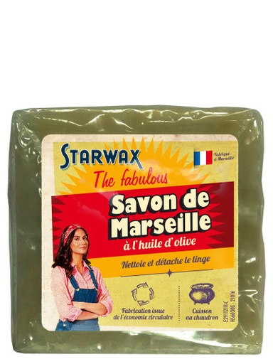 [40758] |40758| SAVON MARSEILLE OLIVE  - 300G