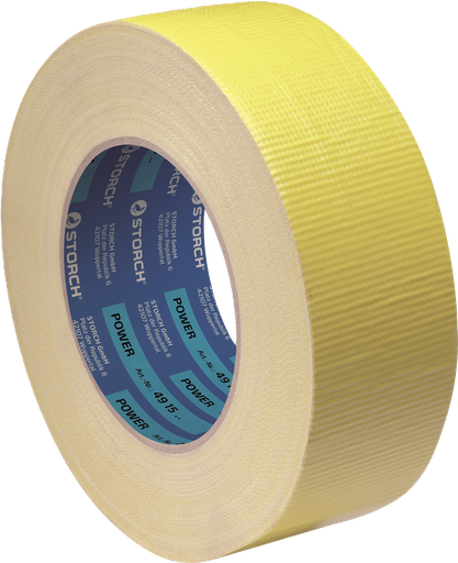 [491544] |491544| POWERTAPE LE JAUNE POUR PIERRE 44 MM / 50 M