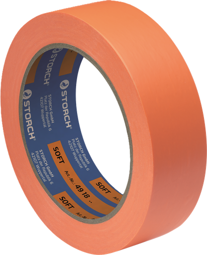 [494150] |494150| SOFTTAPE PVC TAPE, L'ORANGE 50 MM X 33 M