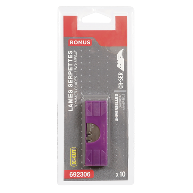 [692306] |692306| LAMES SERPETTES X-CUT CARTE 10 LAMES