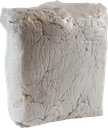 |VOD1| CHIFFONS EN COTON BLANC 1 KG