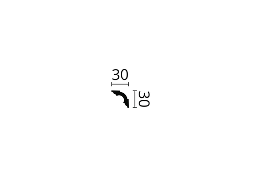 [A3] |A3| NMC NOMASTYL PLUS MOULURES A3 30X30MM 2M