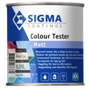 |436727| SIGMA COLOUR TESTER MATT BASE ZN 0,25L