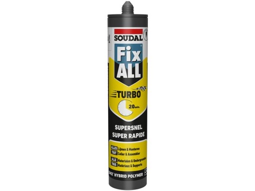 [124805] SOUDAL FIX ALL TURBO GRIJS 290ML