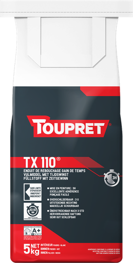 [REB905D] TOUPRET TX110 ENDUIT EN POUDRE 5KG(SAC)