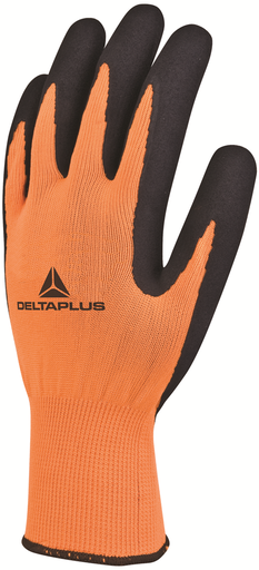 [VV733OR09] |VV733OR09| VENITEX GANTS TRICOT APOLLON NOIR/ORANGE 09